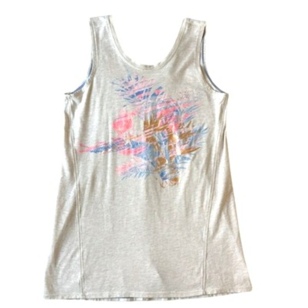 LIKE NEW! Ivivva Graphic Tie Back Tank Top